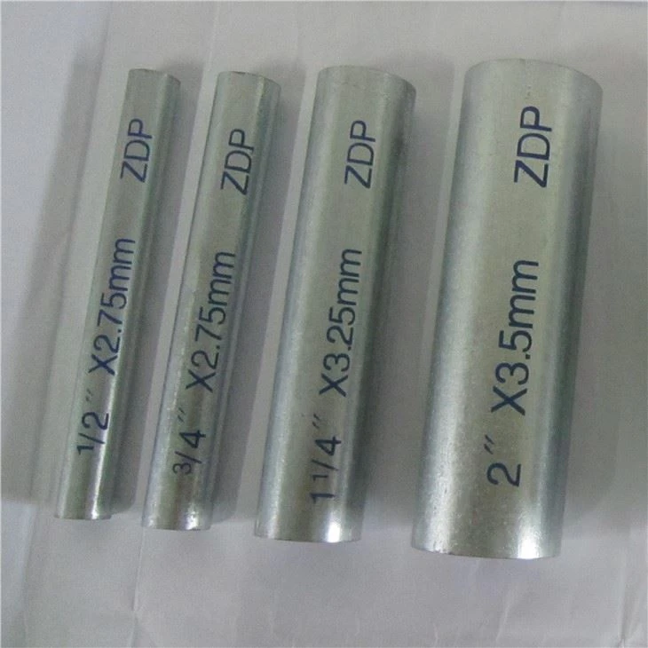 ASTM Hot Dip Galvanized Coating Tiub Bulat Dikimpal Gi Iron Steel Paip Harga Untuk Struktur Bangunan