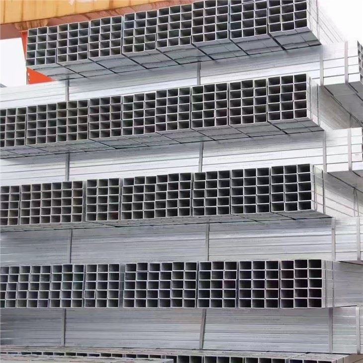 Panas Dip Galvanized Tiub Keluli Persegi